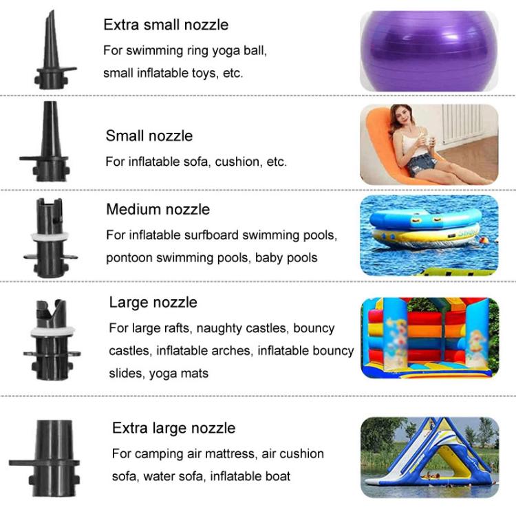 GLD-602 600W Home Brushed Mat High Power AC Electrical Inflatable Pump US Plug - Inflatable Pump by PMc TechLife | Online Shopping South Africa | PMc TechLife | Buy Now Pay Later Mobicred