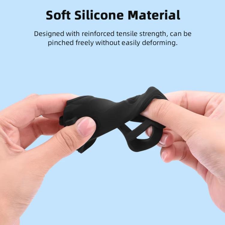 For DJI Osmo Action 3 / 4 / 5 Pro Flymile Silicone Cover Sport Camera Lens Drop Cases(Blue) - free shipping - PMC TechLife - Order now!