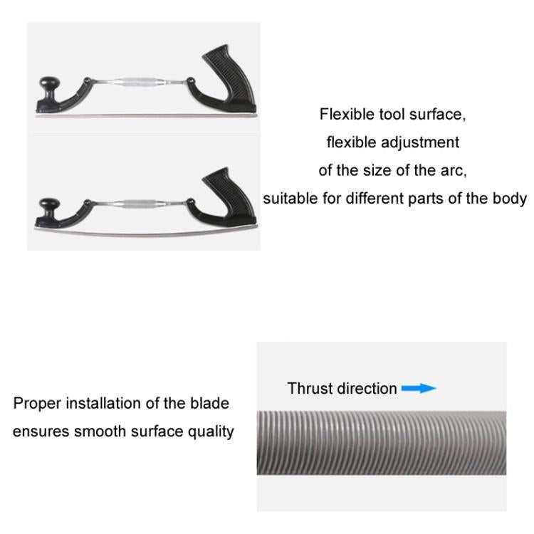 Body Sheet Metal Data Restoration Grinding File, Specifications: Tool Holder + Blade Fine Teeth - Sheet Metal Tools by PMc TechLife | Online Shopping South Africa | PMc TechLife | Buy Now Pay Later Mobicred