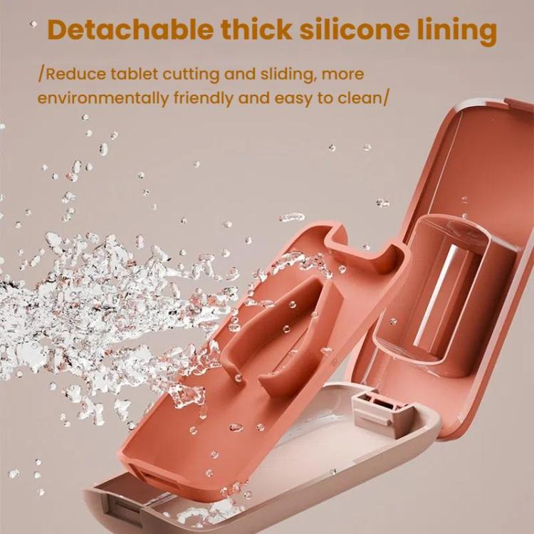 Lightweight Pill Cutter Box Portable Tablet Cutting Dispensing Pill Box(Angel White) - free shipping - PMC TechLife - Order now!