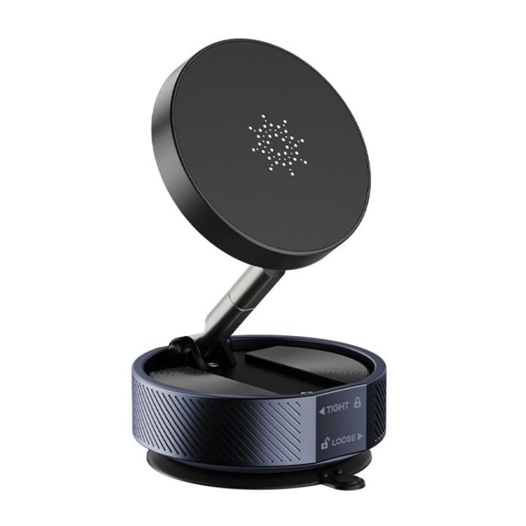 T20 Magnetic Car Phone Holder Car Center Console Navigation Portable Folding Stand(Black) - Universal Car Holders by PMc TechLife | Online Shopping South Africa | PMc TechLife | Buy Now Pay Later Mobicred
