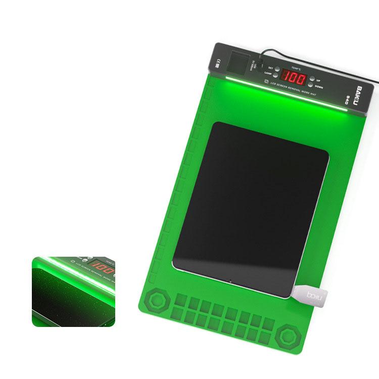BAKU BA-940 16-inch LCD Screen Removal Work Mat With Heating System and Dust Lighting US Plug - free shipping - PMC TechLife - Order now!