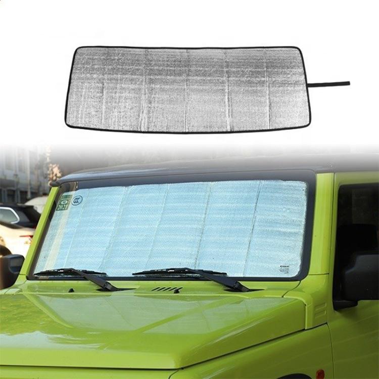 122 x 45cm For Suzuki Jimny2019+ Automobile Windshield Sunshade Interior Modification Heat Insulation Sun Visor - Window Foils & Solar Protection by PMc TechLife | Online Shopping South Africa | PMc TechLife | Buy Now Pay Later Mobicred