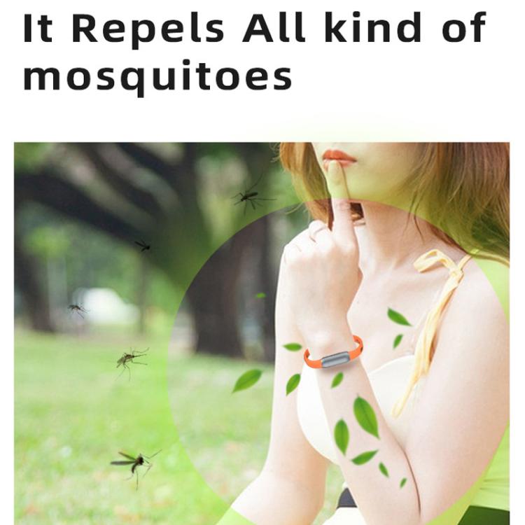Silicone Mosquito Repellent Bracelet Outdoor Mosquito Repellent For Adults Children(Black) - Repellent Wristband by PMc TechLife | Online Shopping South Africa | PMc TechLife | Buy Now Pay Later Mobicred