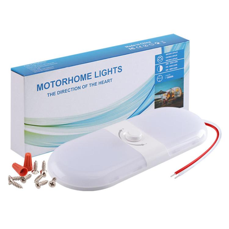 12-24V RV Light 180 LEDs 3-Color Temperature Dimmable Roof Light FC02 - free shipping - PMc TechLife - Order now!