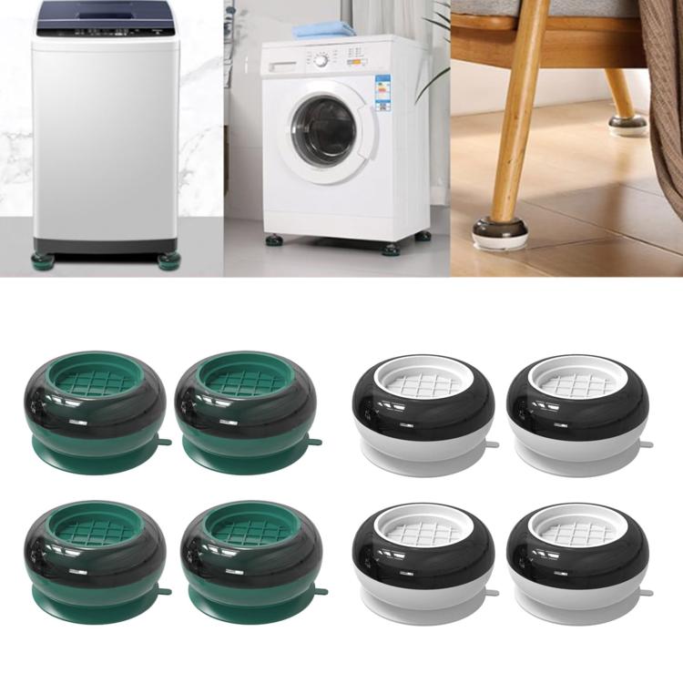 4pcs /Set Washing Machine Foot Pads Heightened Base for Refrigerators Furniture(White) - free shipping - PMC TechLife - Order now!