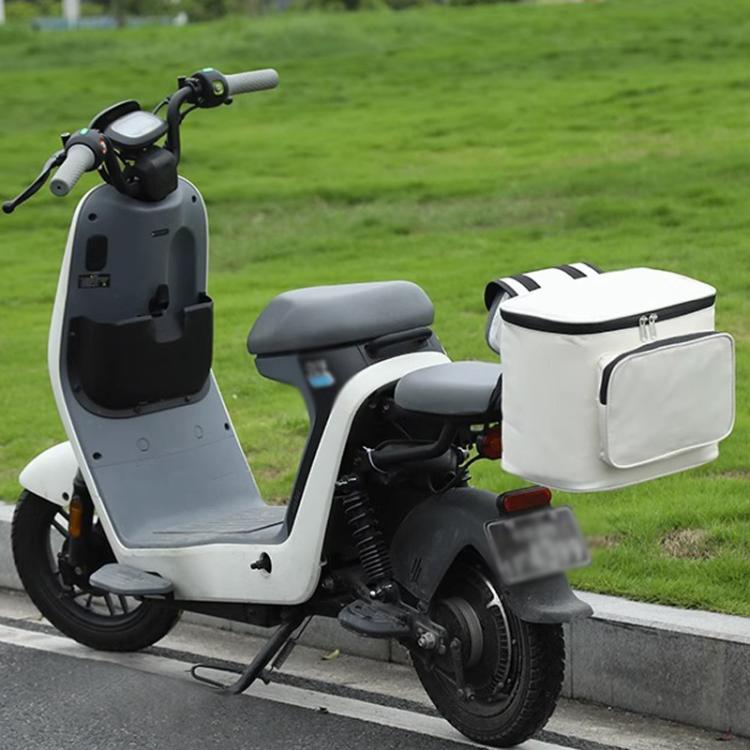 Electrical Motorcycle Waterproof Rear Backrest Hanging Bag Large Capacity Helmet Storage Bag(White) - Bags & Luggages by PMc TechLife | Online Shopping South Africa | PMc TechLife | Buy Now Pay Later Mobicred