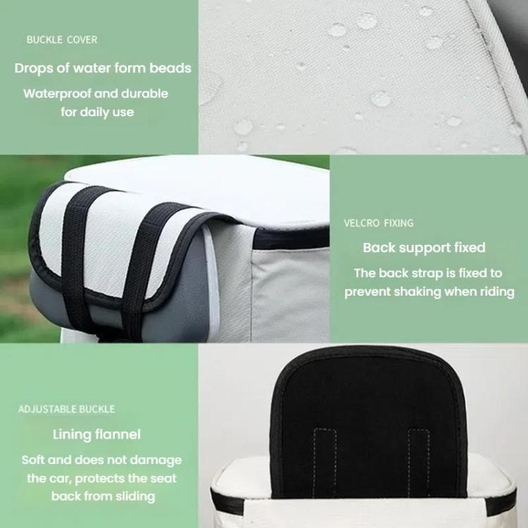 Electrical Motorcycle Waterproof Rear Backrest Hanging Bag Large Capacity Helmet Storage Bag(White) - Bags & Luggages by PMc TechLife | Online Shopping South Africa | PMc TechLife | Buy Now Pay Later Mobicred