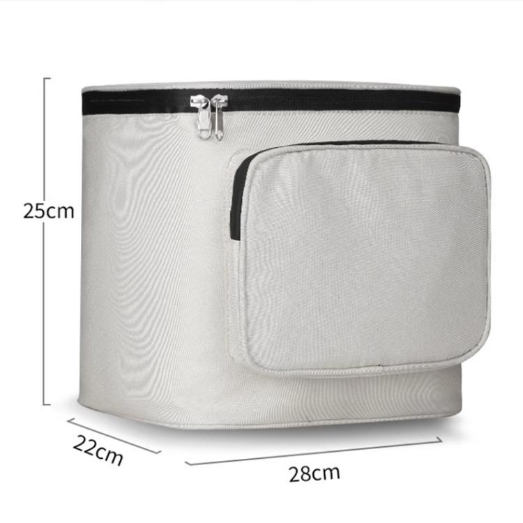 Electrical Motorcycle Waterproof Rear Backrest Hanging Bag Large Capacity Helmet Storage Bag(White) - Bags & Luggages by PMc TechLife | Online Shopping South Africa | PMc TechLife | Buy Now Pay Later Mobicred