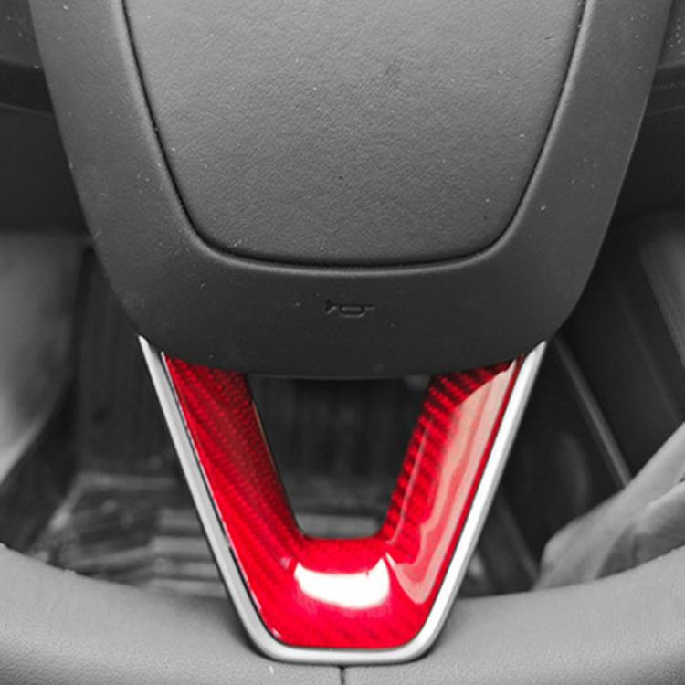 For Tesla Model 3 Car Modification Interior Carbon Fiber Steering Wheel Patch, Style: Matte - Car Interior Mouldings by PMc TechLife | Online Shopping South Africa | PMc TechLife | Buy Now Pay Later Mobicred