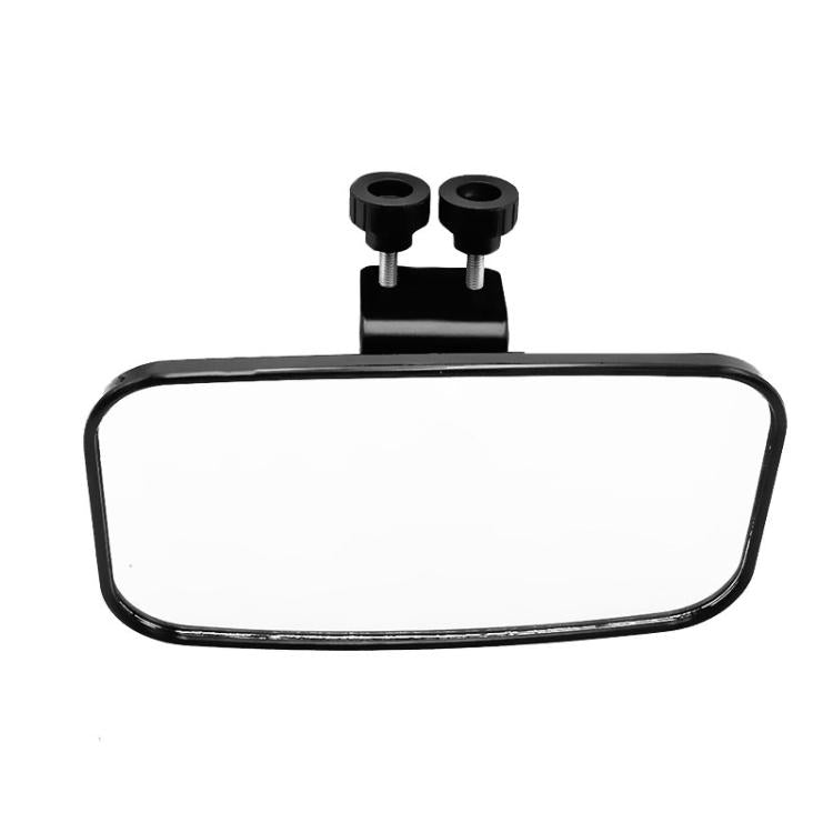 Universal Offshore Yacht Square Center Mirror Rearview Mirror Reflector(Black) - Side Mirrors by PMc TechLife | Online Shopping South Africa | PMc TechLife | Buy Now Pay Later Mobicred