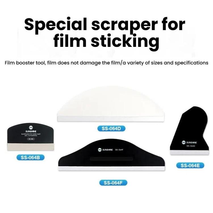 SUNSHINE SS-064D Mobile Phone Tablet PCs Protective Film Scraper Hydrogel Film Screen Scraper Card - free shipping - PMC TechLife - Order now!