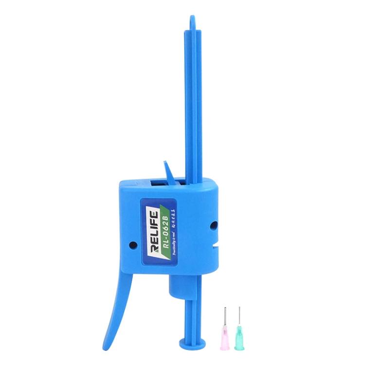 RELIFE RL-062B 30CC Manual Glue Tapper Cell Phone Repair Motherboard Soldering Oil Syringe Booster Tin Paste Syringe Pusher - free shipping - PMc TechLife - Order now!