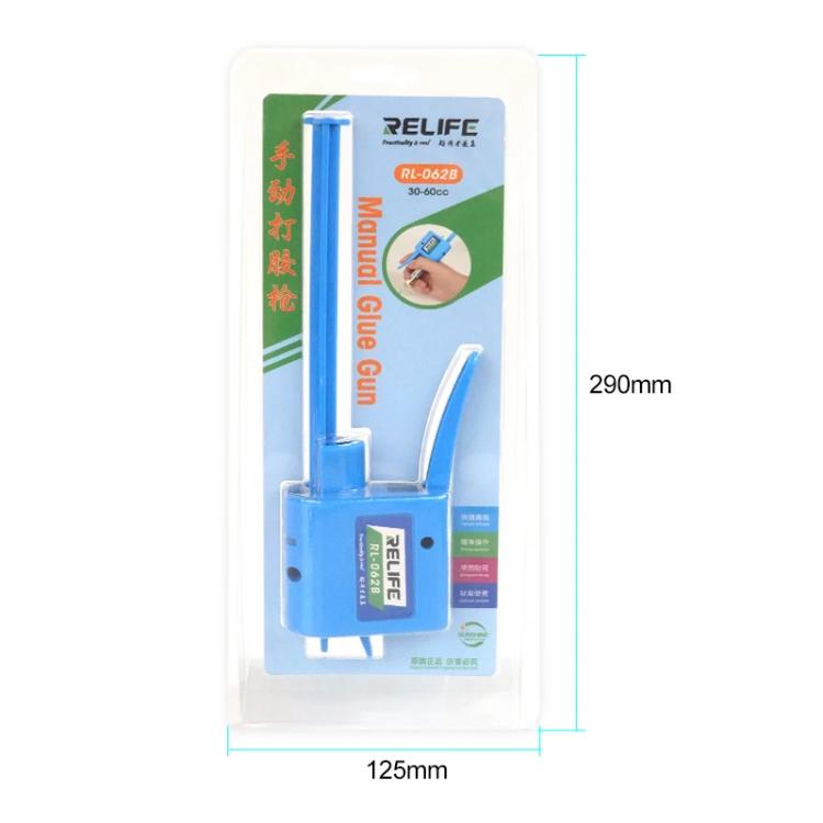 RELIFE RL-062B 30CC Manual Glue Tapper Cell Phone Repair Motherboard Soldering Oil Syringe Booster Tin Paste Syringe Pusher - free shipping - PMc TechLife - Order now!