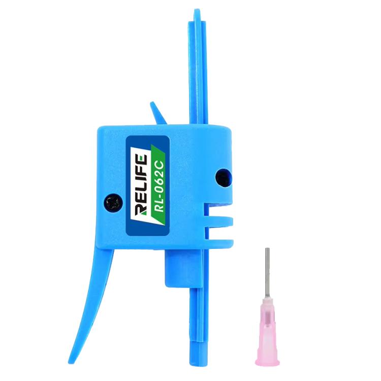 RELIFE RL-062C 3-5CC Manual Glue Tapper Cell Phone Repair Motherboard Soldering Oil Syringe Booster Tin Paste Syringe Pusher - free shipping - PMc TechLife - Order now!