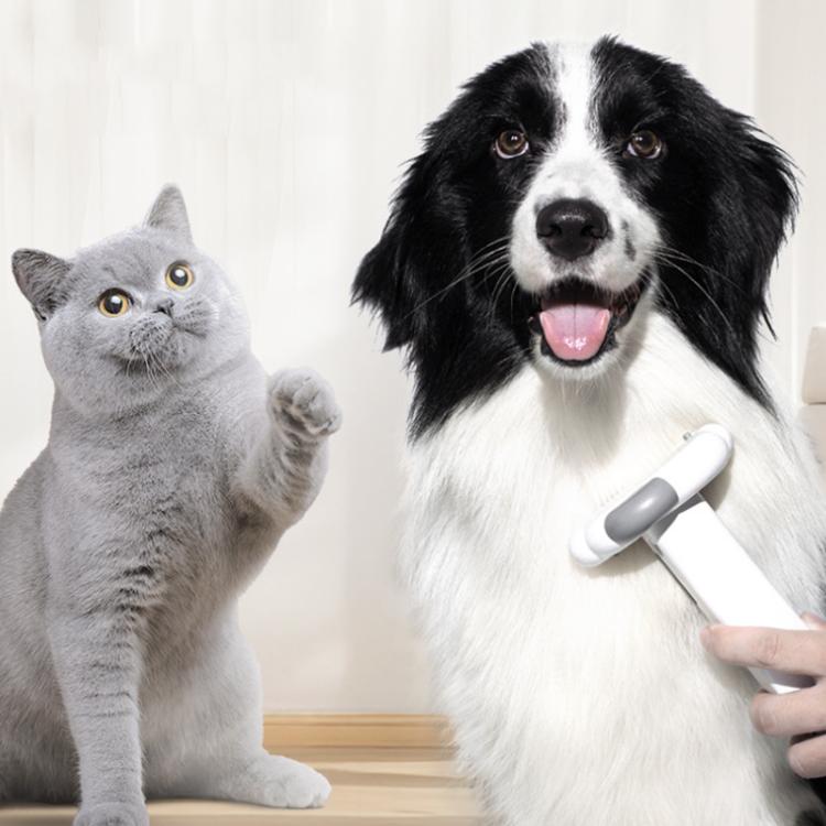 3-in-1 Pet Grooming Comb Sticky Roller for Cats and Dogs, Removes Loose Hair, Detangles, Spec: Small Curved - Brushes & Combs by PMC TechLife | Online Shopping South Africa | PMC TechLife | Buy Now Pay Later Mobicred
