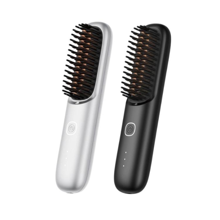 Negative Ion Hair Care Wireless Hair Straightener Portable Straight and Curly Hair Straightener(Ivory White) - free shipping - PMC TechLife - Order now!