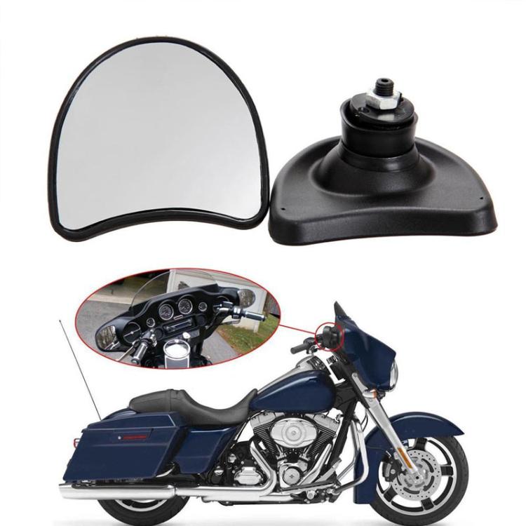 1pair For Harley Street Glide 2014-2019 Motorcycle Modified Reflector Rearview Mirror - Side Mirrors by PMc TechLife | Online Shopping South Africa | PMc TechLife | Buy Now Pay Later Mobicred