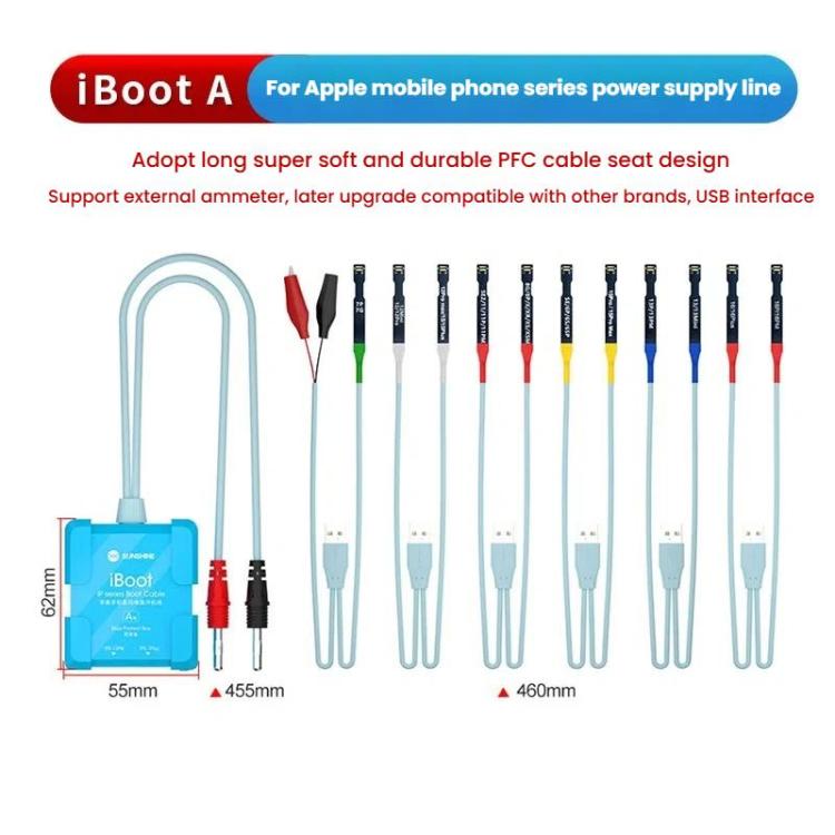 SUNSHINE iBoot A For iPhone Battery Power Supply Test Boot Cable Cell Phone Repair Boot Control Line - free shipping - PMC TechLife - Order now!