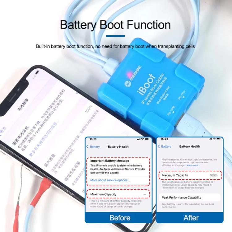 SUNSHINE iBoot A For iPhone Battery Power Supply Test Boot Cable Cell Phone Repair Boot Control Line - free shipping - PMC TechLife - Order now!