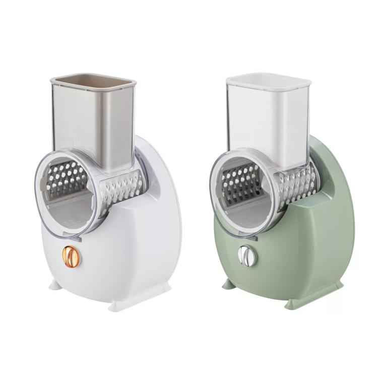 CY-661 3-in-1 Kitchen Multifunctional Roller Electric Vegetable Cutter, Spec: Green UK Plug - Cutter & Peeler by PMc TechLife | Online Shopping South Africa | PMc TechLife | Buy Now Pay Later Mobicred