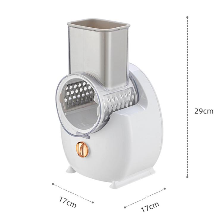 CY-661 3-in-1 Kitchen Multifunctional Roller Electric Vegetable Cutter, Spec: Green UK Plug - Cutter & Peeler by PMc TechLife | Online Shopping South Africa | PMc TechLife | Buy Now Pay Later Mobicred