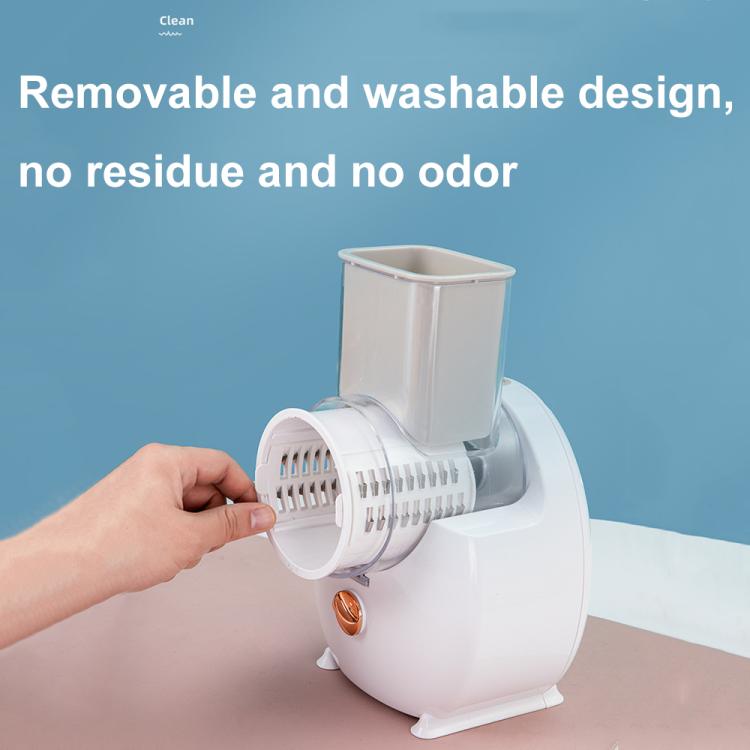 CY-661 3-in-1 Kitchen Multifunctional Roller Electric Vegetable Cutter, Spec: White EU Plug - Cutter & Peeler by PMc TechLife | Online Shopping South Africa | PMc TechLife | Buy Now Pay Later Mobicred
