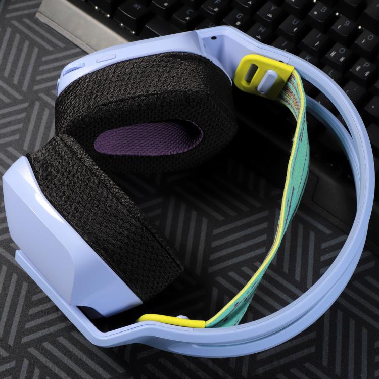 For Logitech G733 LIGHTSPEED Headset 1pair Ear Pads Sponge Soft Cushion, Color: Ice Feeling Black Purple - free shipping - PMc TechLife - Order now!