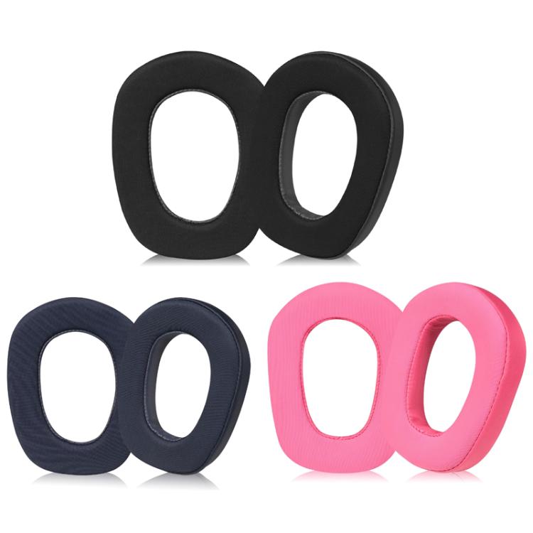 For Logitech G435 Headset 1pair Cool Leather Earpads Earmuffs Sponge Cover(Blue) - Earmuff & Pad by PMc TechLife | Online Shopping South Africa | PMc TechLife | Buy Now Pay Later Mobicred