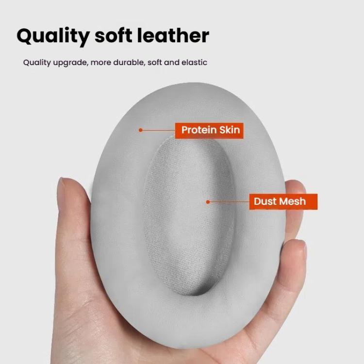 For ASUS ROG Strix Go 2.4 Headphone 1pair Ear Pads Protein Leather Earmuffs, Color: Wired Gray - Earmuff & Pad by PMc TechLife | Online Shopping South Africa | PMc TechLife | Buy Now Pay Later Mobicred