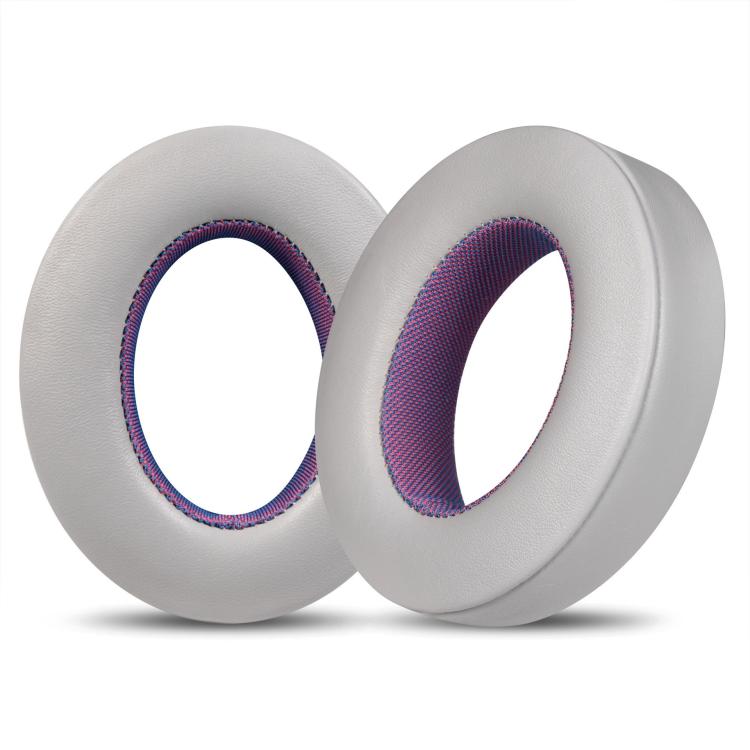 For Bose NC700 Headphone 1pair Lambskin Earpads Contrast Color Earmuffs Sponge Cover(Gray Purple) - Earmuff & Pad by PMc TechLife | Online Shopping South Africa | PMc TechLife | Buy Now Pay Later Mobicred