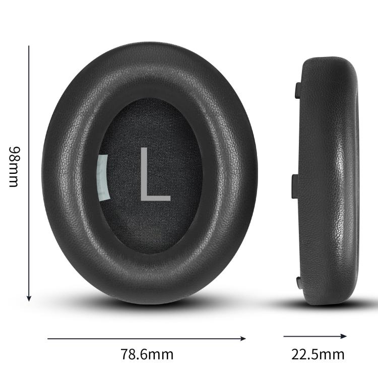 For Bose NC700 Headset 1pair Lambskin Earpads Sponge Cover Earmuffs(White) - free shipping - PMc TechLife - Order now!