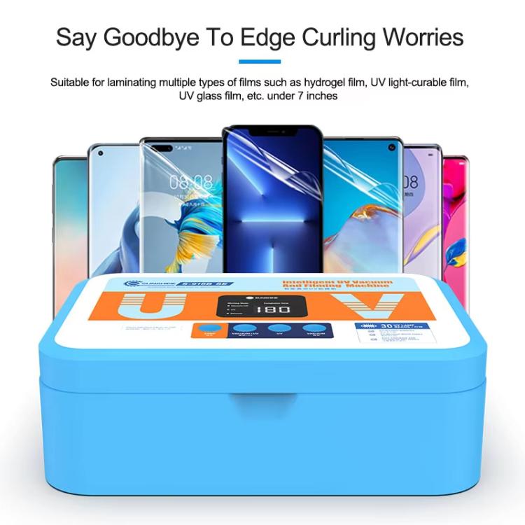 SUNSHINE S-918B SE Intelligent UV Light Curing Film Vacuum Laminator UV Curing + Vacuum Holding Machine For Film Application Repair Tool - free shipping - PMC TechLife - Order now!