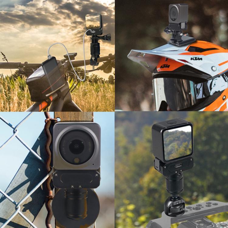 For DJI Osmo Action 2 Camera Magnetic Charging Base with 1/4 Inch & Arri Hole, Spec: Only Base - free shipping - PMC TechLife - Order now!