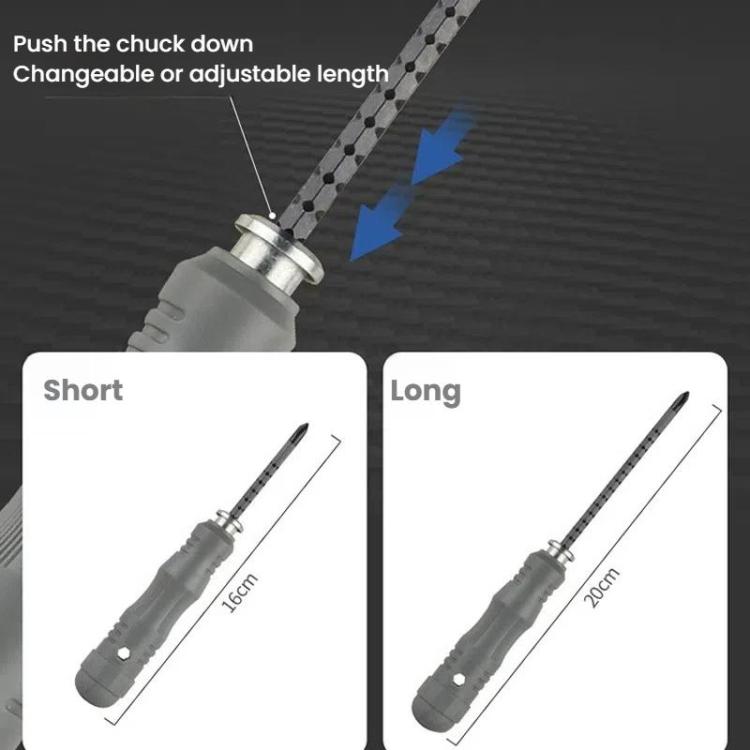 18 In 1 Multifunctional Combination Retractable Dual-purpose Screwdriver Set Iso-U Phillips Screwdriver Repair Tools - Screwdriver Tools by PMc TechLife | Online Shopping South Africa | PMc TechLife | Buy Now Pay Later Mobicred