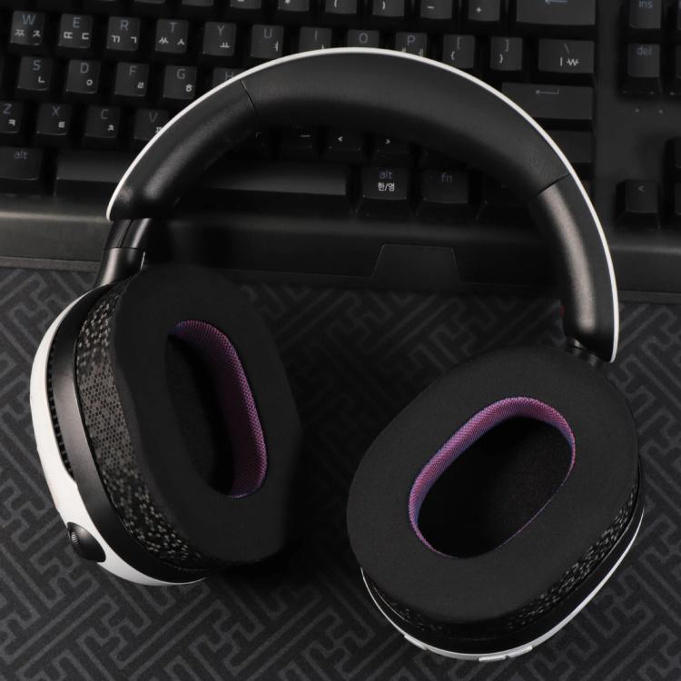 For SteelSeries Arctis Nova Pro 1 / 3 / 7 Headphone 1pair Earpads Earmuffs Sponge Cover Wireless Weaving - Earmuff & Pad by PMc TechLife | Online Shopping South Africa | PMc TechLife | Buy Now Pay Later Mobicred