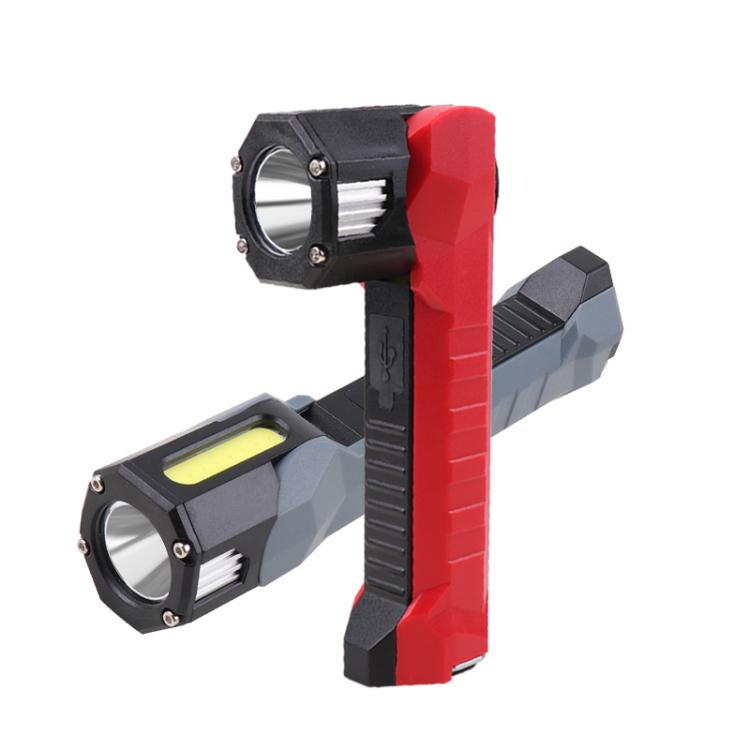Magnet-Hook COB Rotating Strong Light Emergency Work Light(Red) - Other Tools by PMc TechLife | Online Shopping South Africa | PMc TechLife | Buy Now Pay Later Mobicred