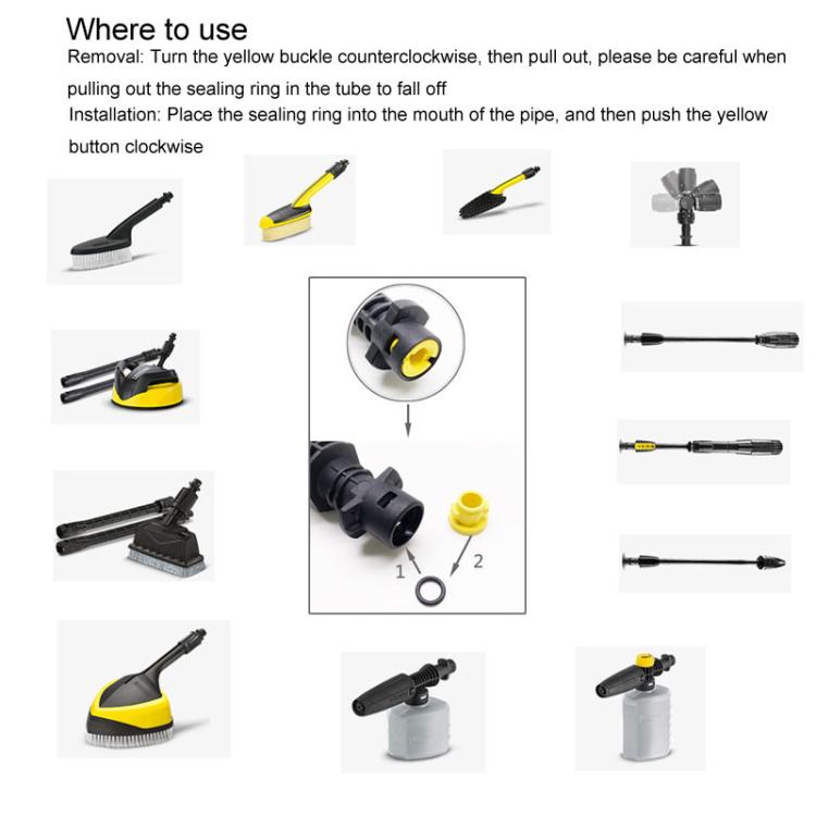 24pcs / Set For Karcher K2 / K3 / K4 / K5 / K6 / K7 High Pressure Washer O-Shape Sealing Ring - For Karcher Accessories by PMc TechLife | Online Shopping South Africa | PMc TechLife | Buy Now Pay Later Mobicred