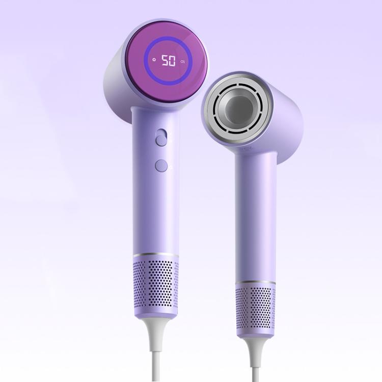 D3 110000 High Speed Smart Constant Temperature Negative Ion Hair Dryer, Color: EU Plug Purple - free shipping - PMC TechLife - Order now!
