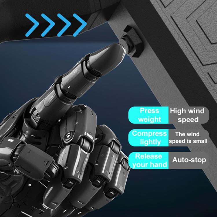 90000RPM 41m/s Mini Brushless Motor Turbo Jet Fan With Magnetic Suction Nozzle(Black) - Car washing supplies by PMc TechLife | Online Shopping South Africa | PMc TechLife | Buy Now Pay Later Mobicred