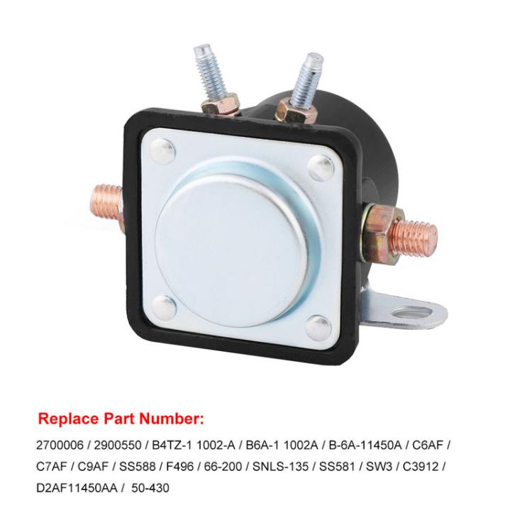 Heavy Duty Starter Solenoid Relay For Ford / Jeep / Lincoln / Mercury 1958-1991 SW-3 Parts(B6AZ-11450-A) - Relays by PMc TechLife | Online Shopping South Africa | PMc TechLife | Buy Now Pay Later Mobicred
