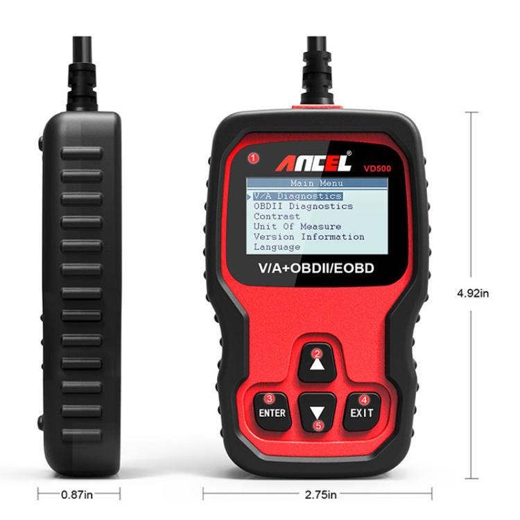 Ancel VD500 For Volkswagen / Audi / Skoda / Seat Automotive Diagnostic Scan Tool - free shipping - PMc TechLife - Order now!