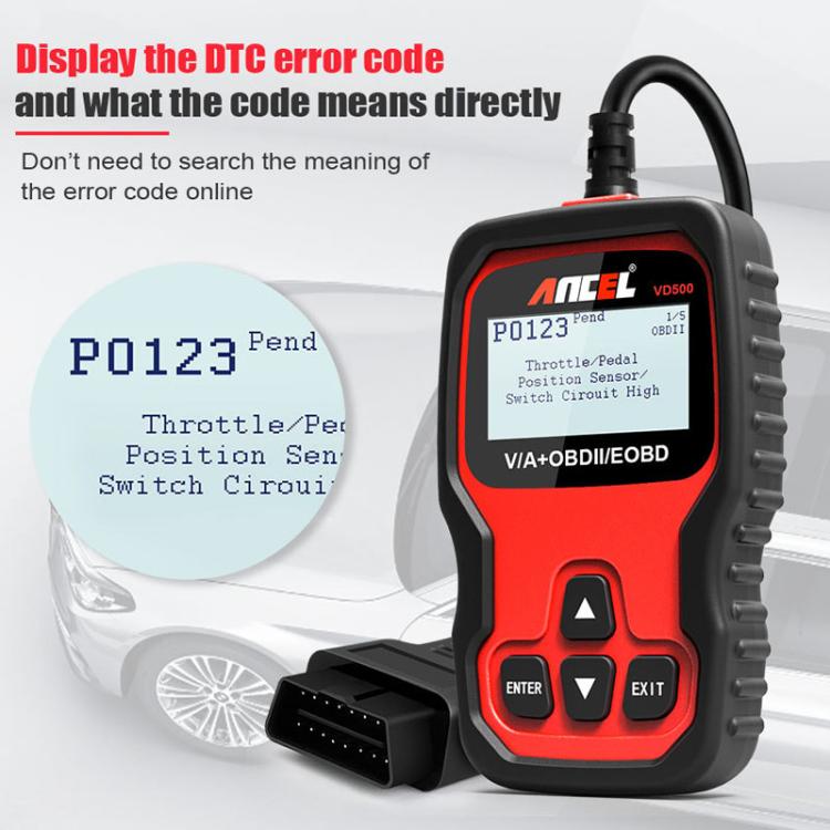Ancel VD500 For Volkswagen / Audi / Skoda / Seat Automotive Diagnostic Scan Tool - free shipping - PMc TechLife - Order now!