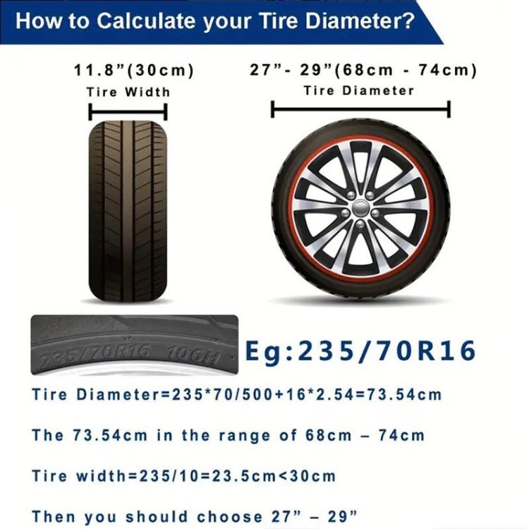 14inch Thickened Imitation Leather Car Tire Protector Spare Tire Cover With Reflective Stripes(FG-3 Green) - Window Foils & Solar Protection by PMc TechLife | Online Shopping South Africa | PMc TechLife | Buy Now Pay Later Mobicred