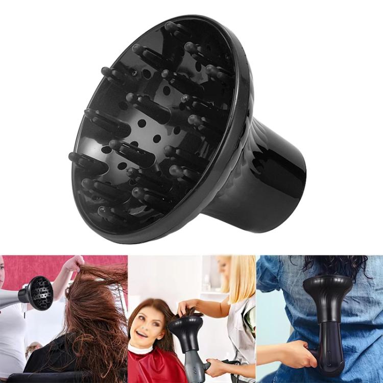 Hair Dryer Diffuser Hair Salon Styling Hair Dryer Cover Curler Large Wind Hood(Black Classic) - free shipping - PMC TechLife - Order now!