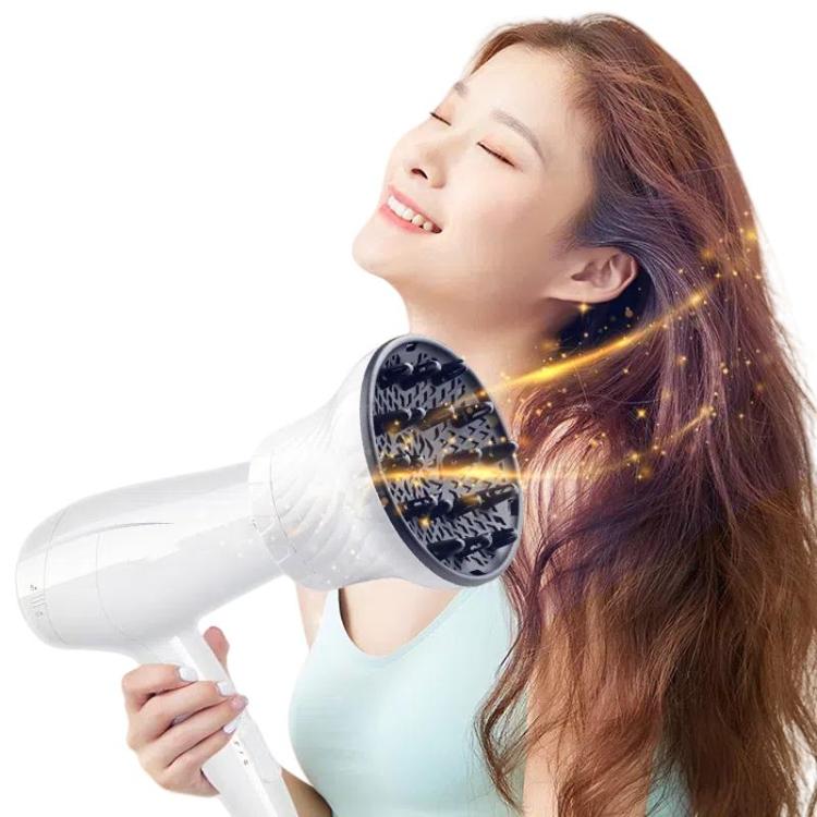 Universal Hair Diffuser Hair Dryer Air Hood Blow Curling Hair Styling Artifact Hair Drying Hood(White) - free shipping - PMC TechLife - Order now!