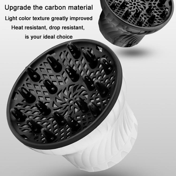 Universal Hair Diffuser Hair Dryer Air Hood Blow Curling Hair Styling Artifact Hair Drying Hood(White) - free shipping - PMC TechLife - Order now!