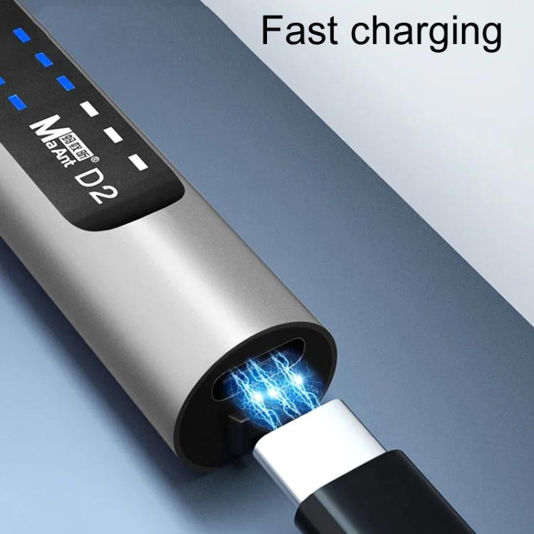 MaAnt D2 Rechargeable Speed Regulating Electric Grinding Pen Small Sanding Machine With 7 Sanding Heads - Grinding Tools & Accessories by MaAnt | Online Shopping South Africa | PMc TechLife | Buy Now Pay Later Mobicred
