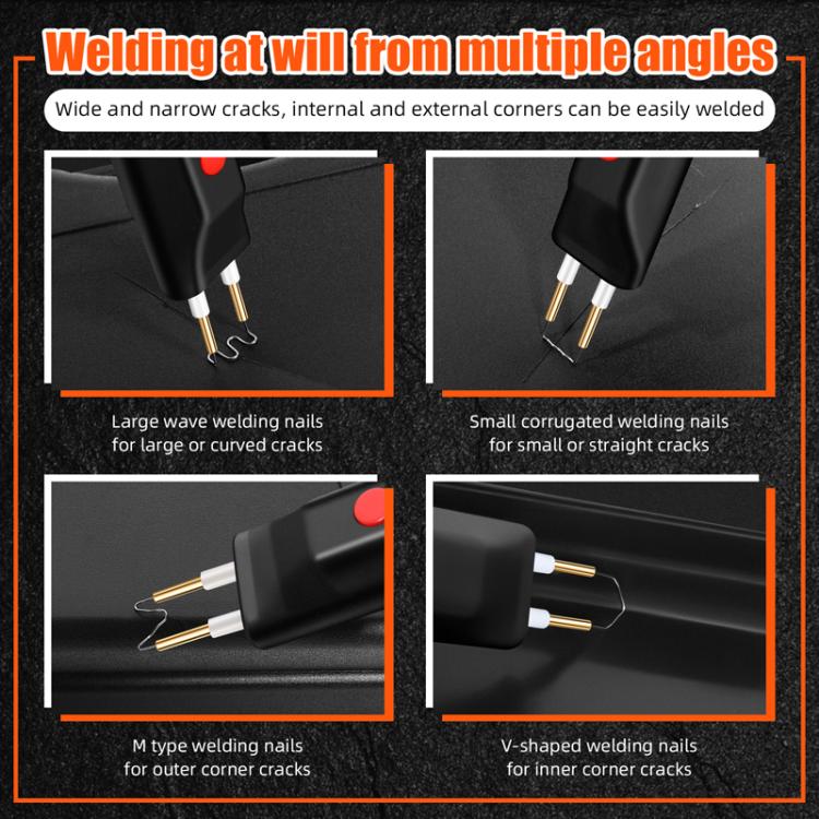Lithium Plastic Welding Machine Rechargeable Cordless Car Bumper Plastic Repair Welder Parts Repair Tool, Spec: Black Paper Boxed - Hand Tool Sets by PMc TechLife | Online Shopping South Africa | PMc TechLife | Buy Now Pay Later Mobicred