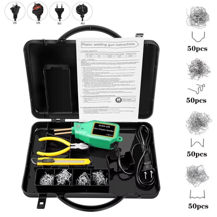 Car Bumper Welding Plastic Welding Tools Welding Wire Patch Nail Hot Stapler Repair Welder, Plug: US Plug - Hand Tool Sets by PMc TechLife | Online Shopping South Africa | PMc TechLife | Buy Now Pay Later Mobicred